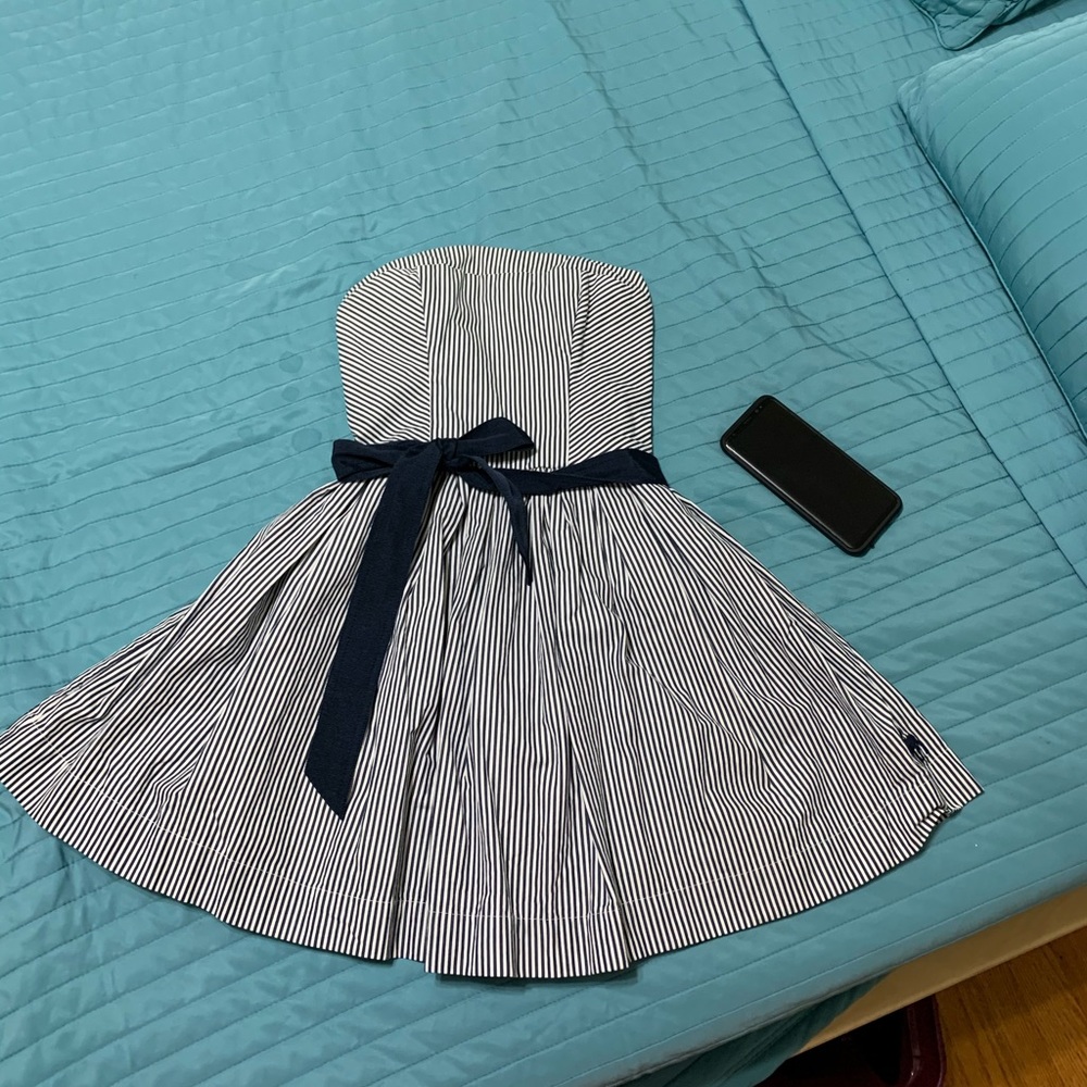 COPY - A&F strapless dress XS